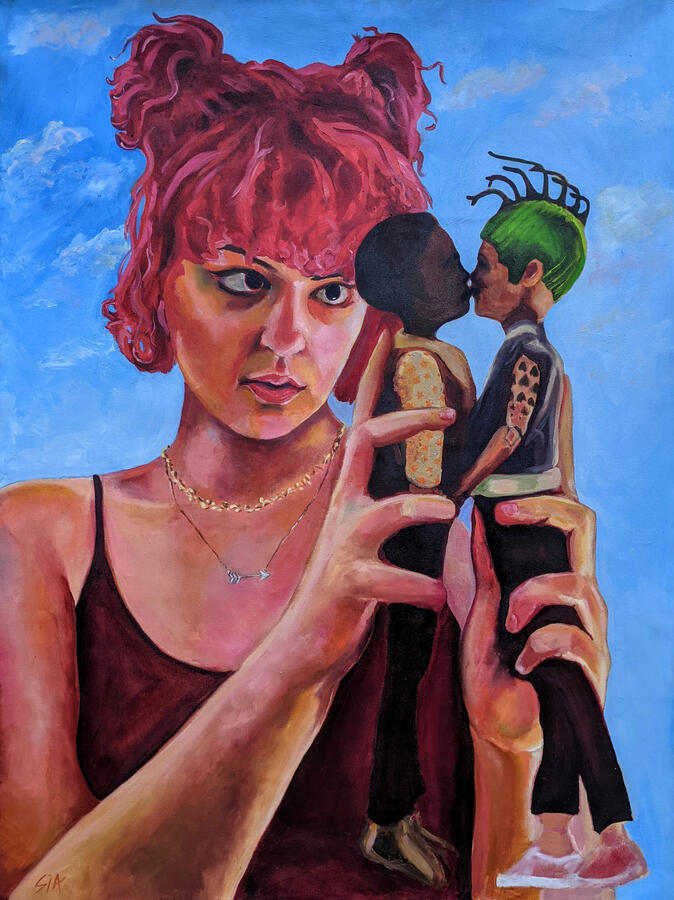 Cupid Oil on canvas, 2020