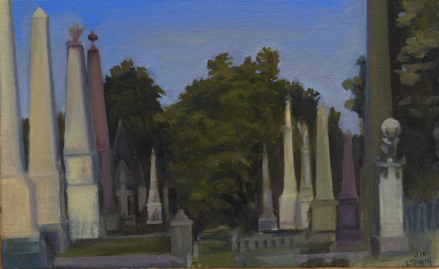 Monument Valley Oil on linen, 2024