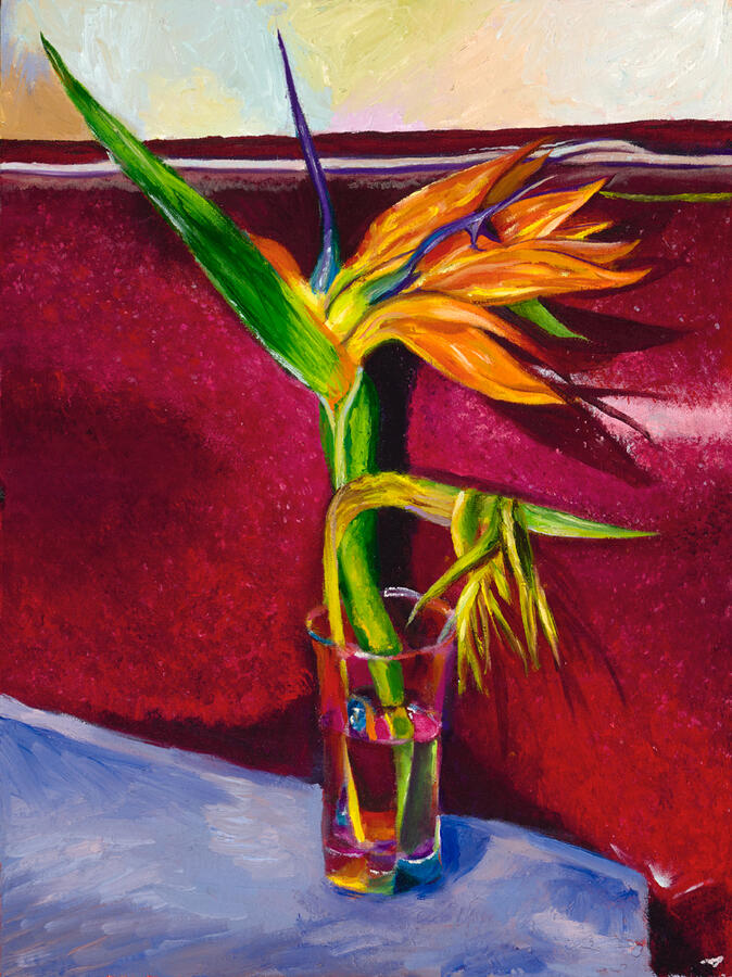 Bird of Paradise Oil on canvas, 2018