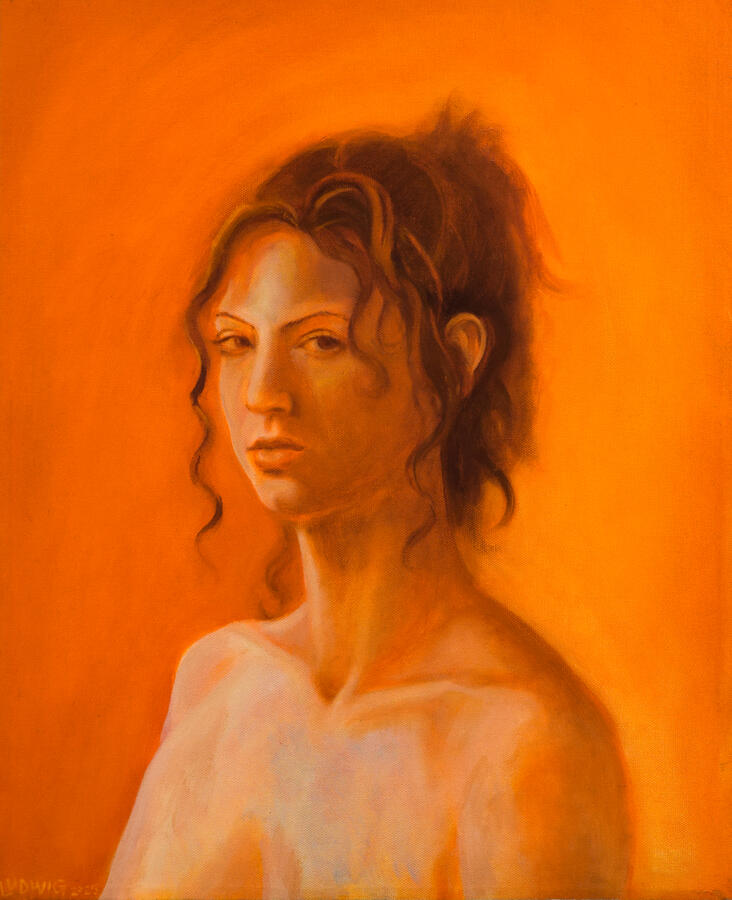 Cadmium Self Oil on canvas, 2024